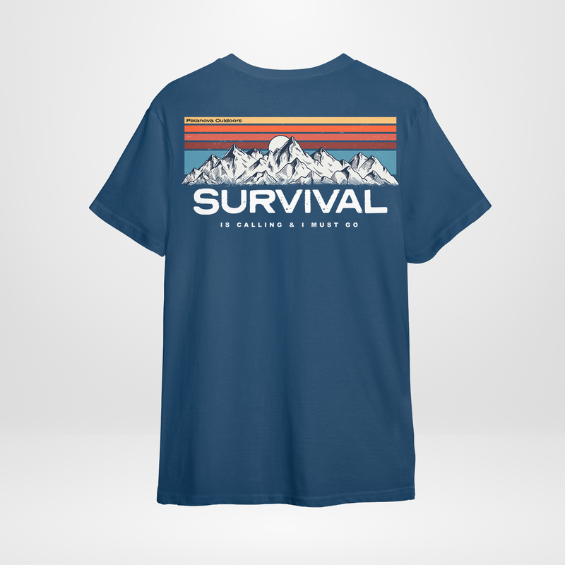 Load image into Gallery viewer, Survival Is Calling &amp; I Must Go T-Shirt
